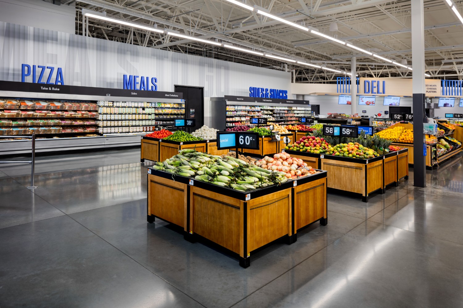 Walmart launches 'refresh' of produce department