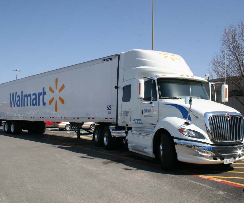 Walmart contributes 2,450 truckloads of supplies to victims of hurricanes.