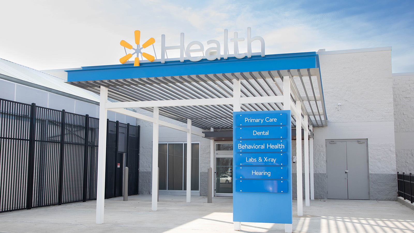Walmart Health Center Entrance 
