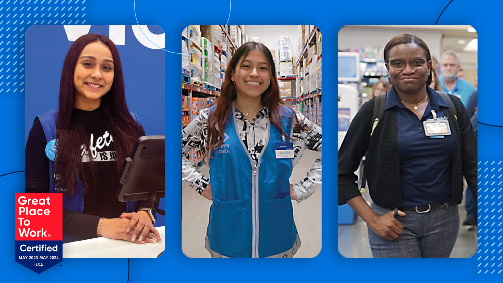 Sam’s Club Is Creating New Paths for Opportunity and Belonging Lead Image of a woman standing in a fulfillment center